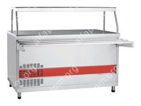 Прилавок-витрина Abat ПВВ(Н)-70КМ-01-НШ кашир.