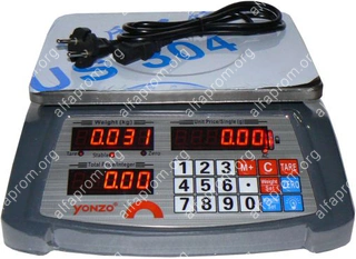 Торговые весы Foodatlas 6кг/0,2гр YZ-506