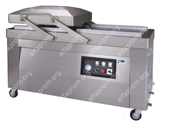 Напольный вакуумный упаковщик HVC-610S/2B (DZ-610/2SB) (нерж.)