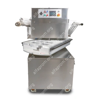 Полуавтоматический запайщик лотков ротационного типа HVT-450R (нерж.)