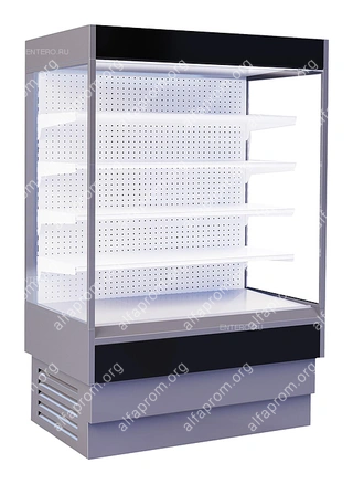 Горка холодильная CRYSPI ALT N S 2550 LED (с боковинами, с выпаривателем) Горка холодильная CRYSPI ALT N S 2550 LED (с боковинами, с выпаривателем)