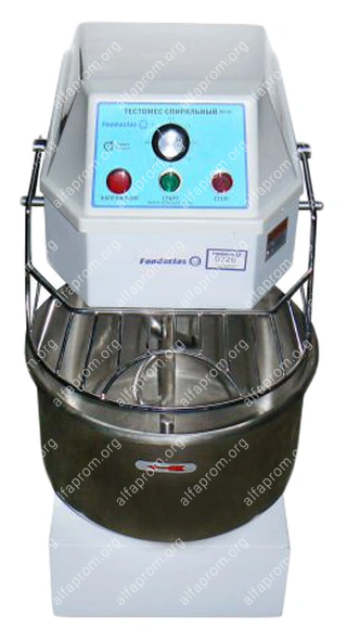 Тестомес спиральный HS-20 Foodatlas Eco 220В