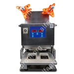 Запайщик лотков HL-95A SS (182*96*(20-55) мм, 2 лотка за цикл, счетчик, уголок надрыва пленки)