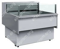 Витрина холодильная Carboma GC110 SM 1,5-2 0011-9006 (статика, с боковинами)
