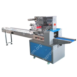 Горизонтальная упаковочная машина DXDZ-250B NEW (2 ножа, bag L 65-190 mm, S 200 mm, H-40 mm)