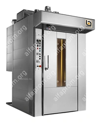 Печь ротационная Bassanina Rotor 68 газ, платформа