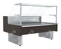 Витрина холодильная Carboma GC110 VM-4-1 (ВХСу-2 GC110 внутренний 45) (динамика, выносной агрегат, без боковин)