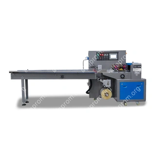 Горизонтальная упаковочная машина DXDZ-250XD (3 servo, лент. 140 мм, рег.форм., min bag L 150, H 50, 1 позиц.нож)