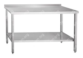 Стол производственный Abat СПРП-7-6 каркас из нерж. стали, с полкой