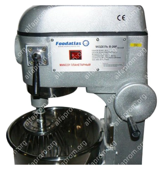 Миксер планетарный B-20F Foodatlas Eco Миксер планетарный B-20F Foodatlas Eco