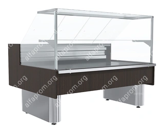 Витрина холодильная Carboma GC110 VM-4-1 (ВХСу-2 GC110 внутренний 45) (динамика, выносной агрегат, без боковин)