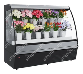 Горка холодильная для цветов Carboma F 16-08 VM 1,0-2 0020 FLORA