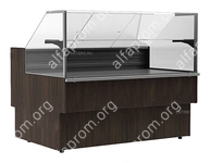 Витрина холодильная Carboma GC110 SV 1,5-1 (ВХСр-1,5 GC110) (статика, без боковин)