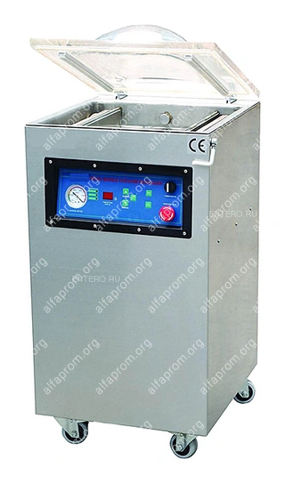 Упаковщик вакуумный Assum DZQ-400/2E с опцией газонаполнения Упаковщик вакуумный Assum DZQ-400/2E с опцией газонаполнения
