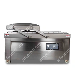 Напольная двухкамерная вакуум-упаковочная машина HVC-720S/2B SS (нерж.)