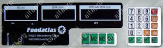 Торговые весы Foodatlas 40кг/2гр ВТ-40С